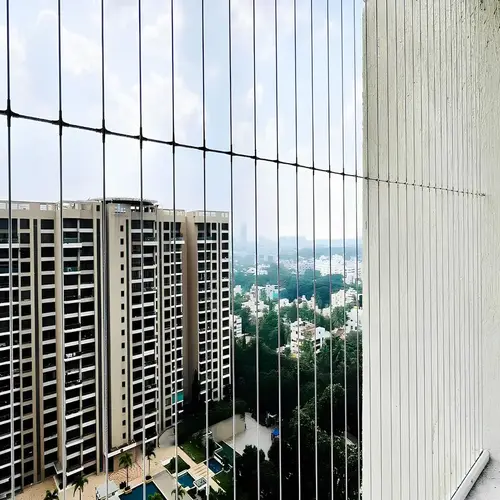 Invisible Grills Installation in Whitefield by Akash Invisible Grills