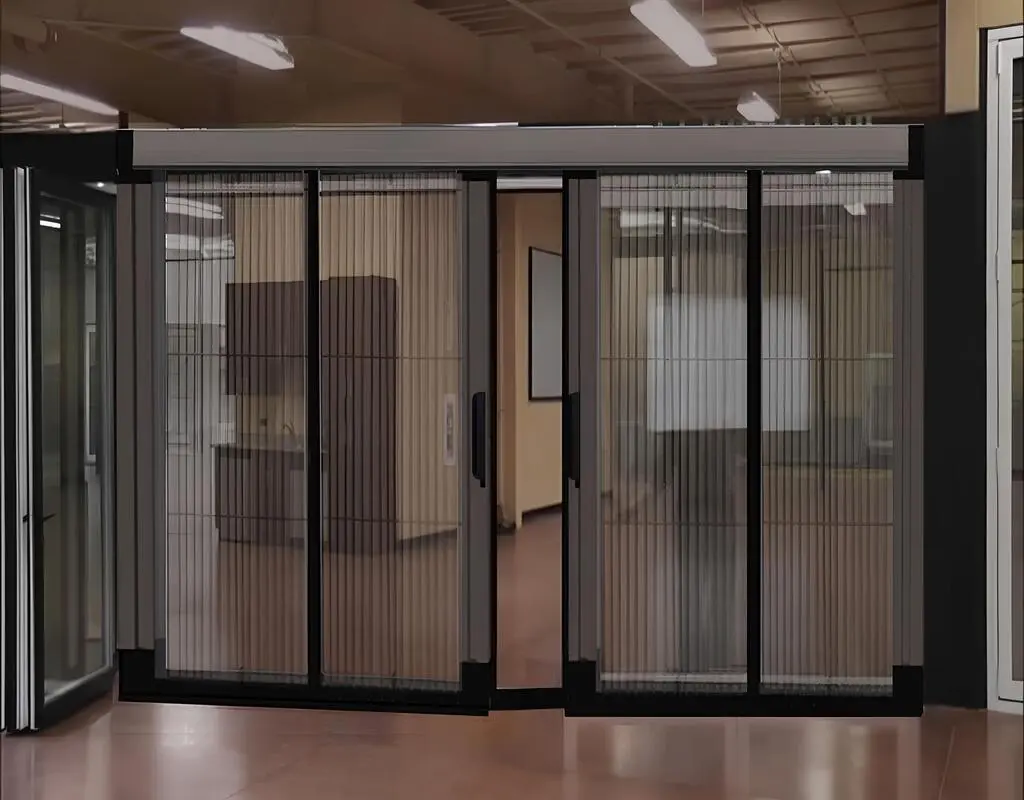 Pleated Net Doors for Insects in Bangalore, Karnataka - Akash Invisible Grills